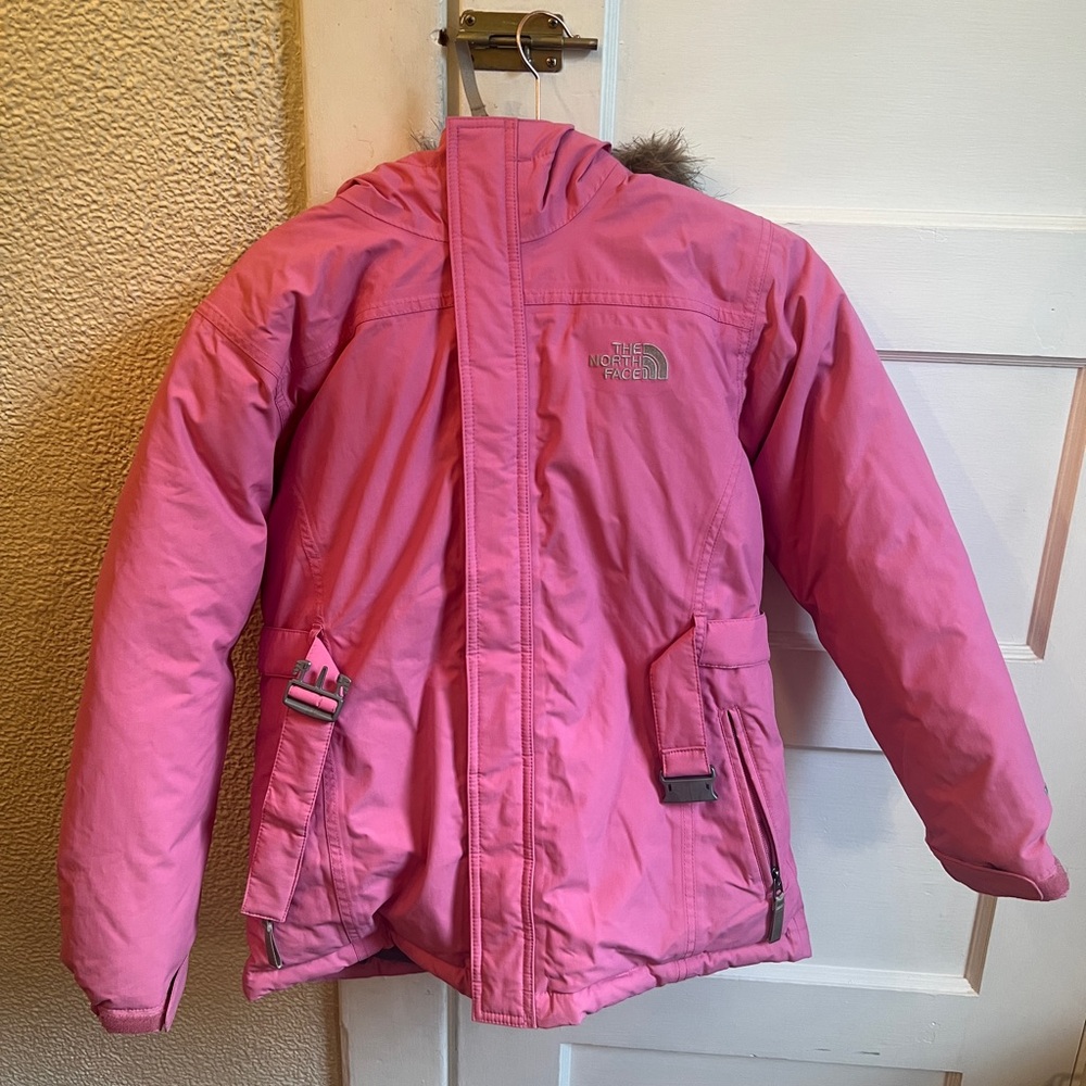 New The North Face bubblegum PINK winter jacket!!!
